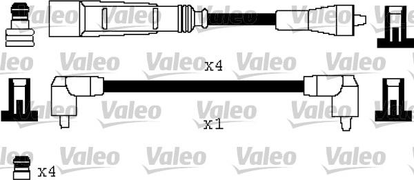 Valeo 346333 - Комплект проводів запалювання autozip.com.ua