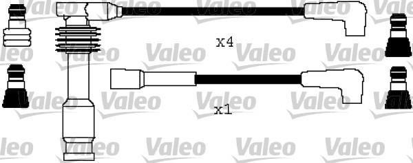 Valeo 346321 - Комплект проводів запалювання autozip.com.ua