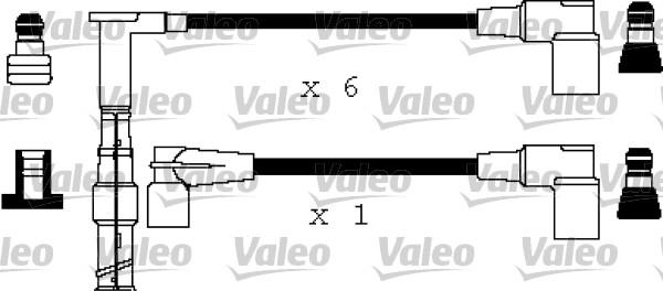 VALEO 346376 - Комплект проводів запалювання autozip.com.ua