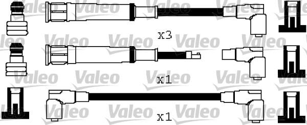 VALEO 346577 - Комплект проводів запалювання autozip.com.ua