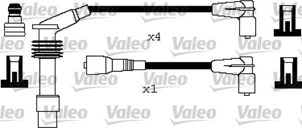 Valeo 346291 - Комплект проводів запалювання autozip.com.ua