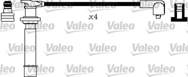 Valeo 346298 - Комплект проводів запалювання autozip.com.ua