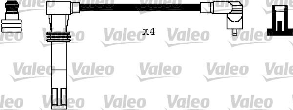 VALEO 346240 - Комплект проводів запалювання autozip.com.ua