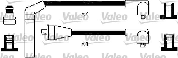 Valeo 346251 - Комплект проводів запалювання autozip.com.ua