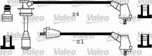 Valeo 346258 - Комплект проводів запалювання autozip.com.ua