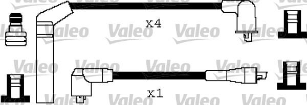 Valeo 346210 - Комплект проводів запалювання autozip.com.ua