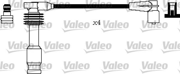 Valeo 346213 - Комплект проводів запалювання autozip.com.ua