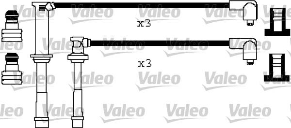 Valeo 346283 - Комплект проводів запалювання autozip.com.ua