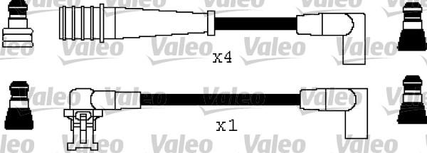 Valeo 346236 - Комплект проводів запалювання autozip.com.ua