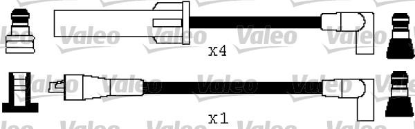 VALEO 346231 - Комплект проводів запалювання autozip.com.ua