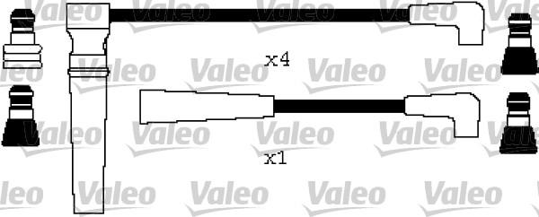 VALEO 346233 - Комплект проводів запалювання autozip.com.ua