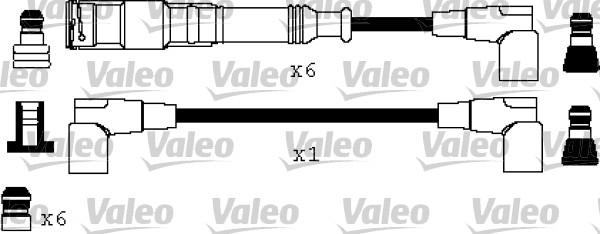 VALEO 346221 - Комплект проводів запалювання autozip.com.ua