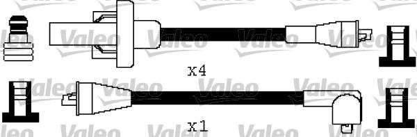 VALEO 346222 - Комплект проводів запалювання autozip.com.ua