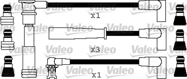 Valeo 346227 - Комплект проводів запалювання autozip.com.ua