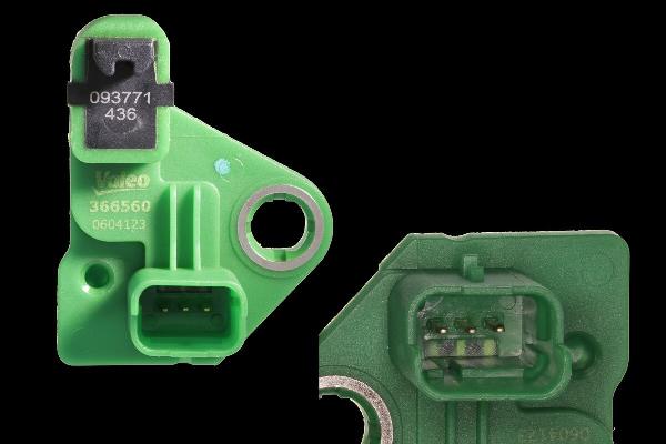 VALEO 366560 - Датчик імпульсів, колінчастий вал autozip.com.ua
