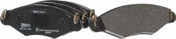 VALEO 301461 - Гальмівні колодки, дискові гальма autozip.com.ua