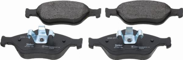 VALEO 301564 - Гальмівні колодки, дискові гальма autozip.com.ua