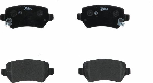 VALEO 301584 - Гальмівні колодки, дискові гальма autozip.com.ua