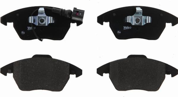 VALEO 301635 - Гальмівні колодки, дискові гальма autozip.com.ua