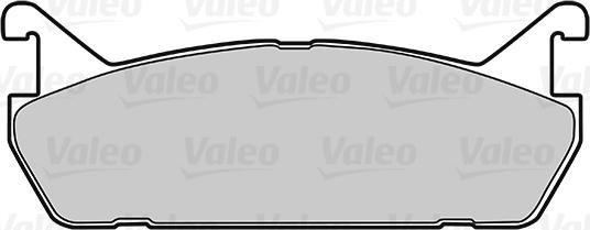VALEO 301624 - Гальмівні колодки, дискові гальма autozip.com.ua