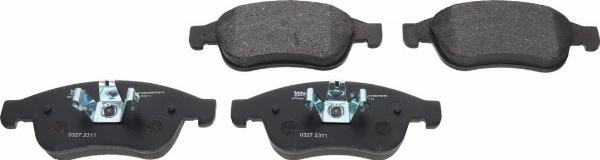 VALEO 301059 - Гальмівні колодки, дискові гальма autozip.com.ua