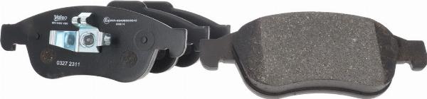 VALEO 301059 - Гальмівні колодки, дискові гальма autozip.com.ua