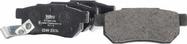 VALEO 301053 - Гальмівні колодки, дискові гальма autozip.com.ua