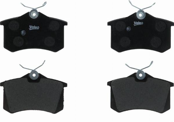 VALEO 301180 - Гальмівні колодки, дискові гальма autozip.com.ua