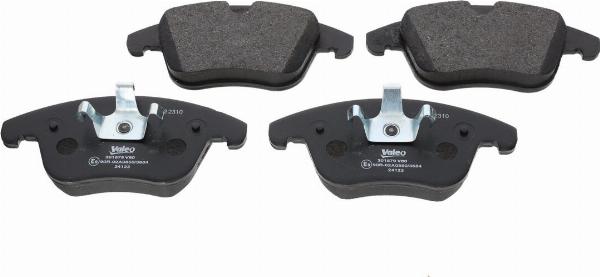 VALEO 301879 - Гальмівні колодки, дискові гальма autozip.com.ua