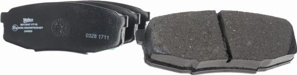 VALEO 301340 - Гальмівні колодки, дискові гальма autozip.com.ua