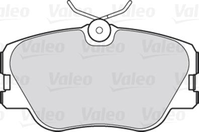 VALEO 301315 - Гальмівні колодки, дискові гальма autozip.com.ua