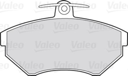 VALEO 301330 - Гальмівні колодки, дискові гальма autozip.com.ua