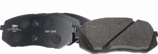 VALEO 301324 - Гальмівні колодки, дискові гальма autozip.com.ua