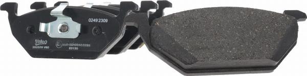 VALEO 302029 - Гальмівні колодки, дискові гальма autozip.com.ua