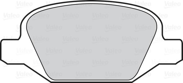VALEO 302024 - Гальмівні колодки, дискові гальма autozip.com.ua