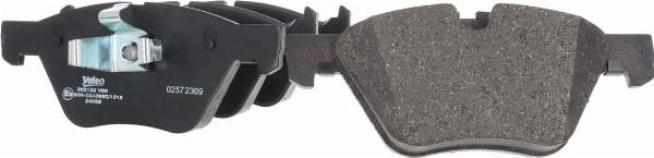 VALEO 302132 - Гальмівні колодки, дискові гальма autozip.com.ua