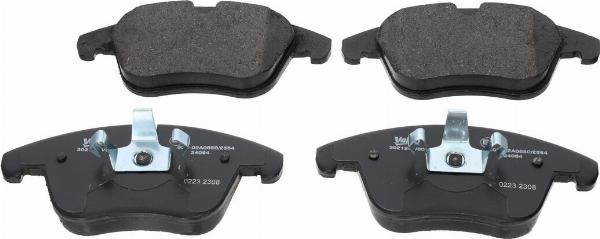 VALEO 302124 - Гальмівні колодки, дискові гальма autozip.com.ua