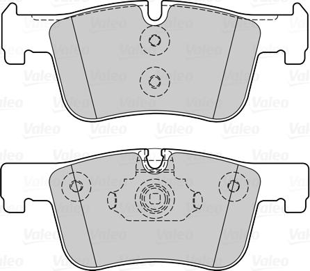 VALEO 302269 - Гальмівні колодки, дискові гальма autozip.com.ua