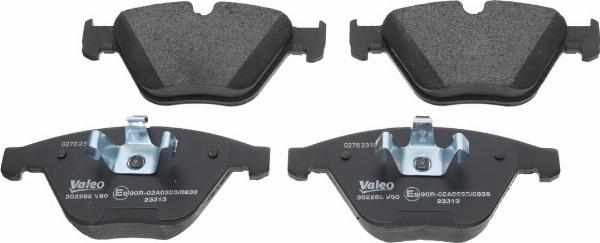 VALEO 302262 - Гальмівні колодки, дискові гальма autozip.com.ua