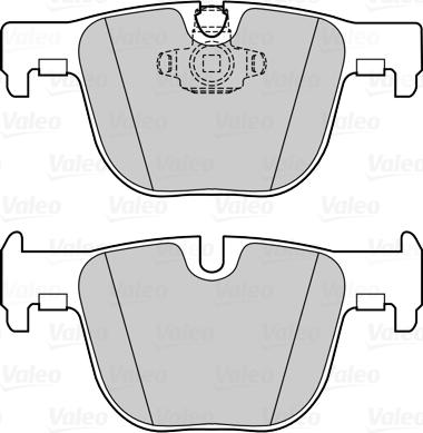 VALEO 302279 - Гальмівні колодки, дискові гальма autozip.com.ua
