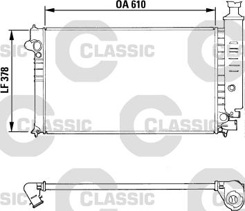 Valeo 310919 - Радіатор, охолодження двигуна autozip.com.ua