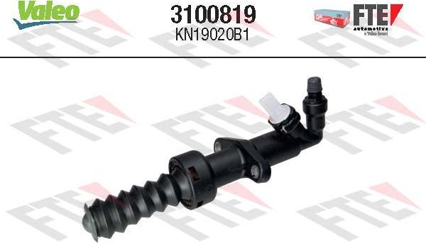 VALEO 3100819 - Робочий циліндр, система зчеплення autozip.com.ua