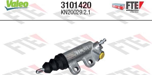 VALEO 3101420 - Робочий циліндр, система зчеплення autozip.com.ua