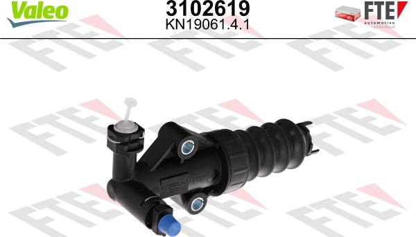 VALEO 3102619 - Робочий циліндр, система зчеплення autozip.com.ua