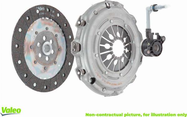 VALEO 834163 - Комплект зчеплення autozip.com.ua