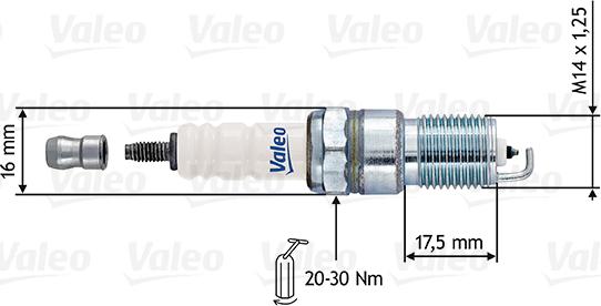 VALEO 246900 - Свічка запалювання autozip.com.ua