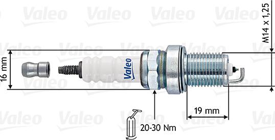 Valeo 246917 - Свічка запалювання autozip.com.ua