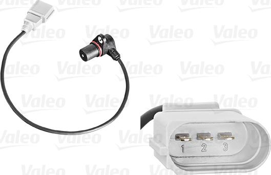 VALEO 254101 - Датчик імпульсів, колінчастий вал autozip.com.ua
