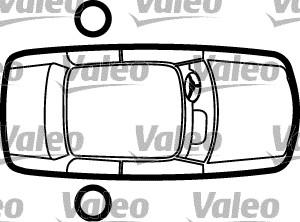 VALEO 256371 - Регулювальний елемент, центральнийзамок autozip.com.ua