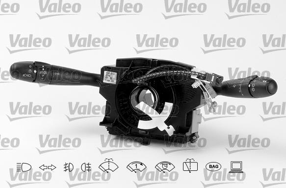 Valeo 251498 - Пристрій керування, вимикач на рульовій колонці autozip.com.ua